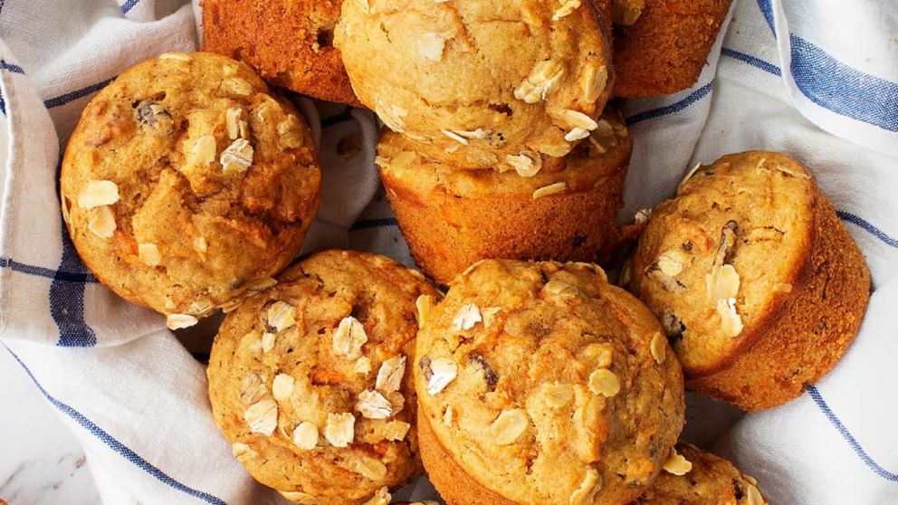 Muffins de zanahoria: receta apta "golosos" para disfrutar este día de lluvia.