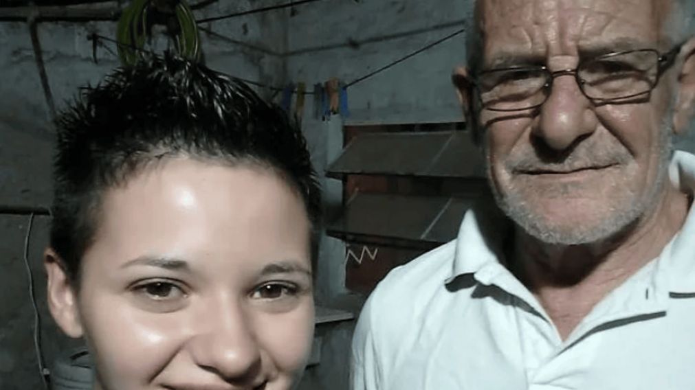 Tehuel junto a su papá que siempre reclamó Justicia por él.