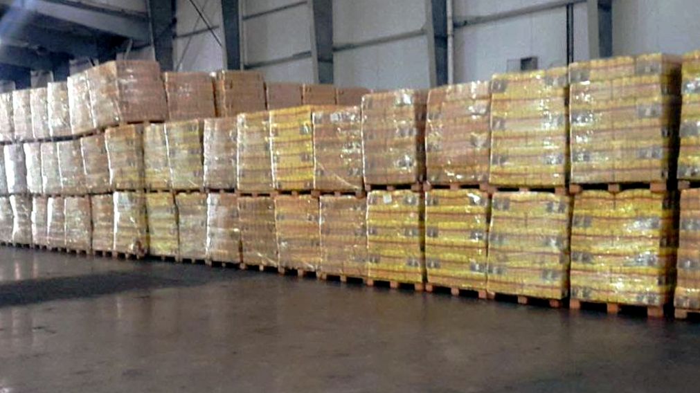 Los alimentos est�n retenidos en galpones de Capital Humano.
