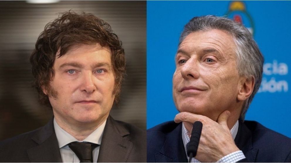 Javier Milei recibió a Mauricio Macri en la Quinta de Olivos.
