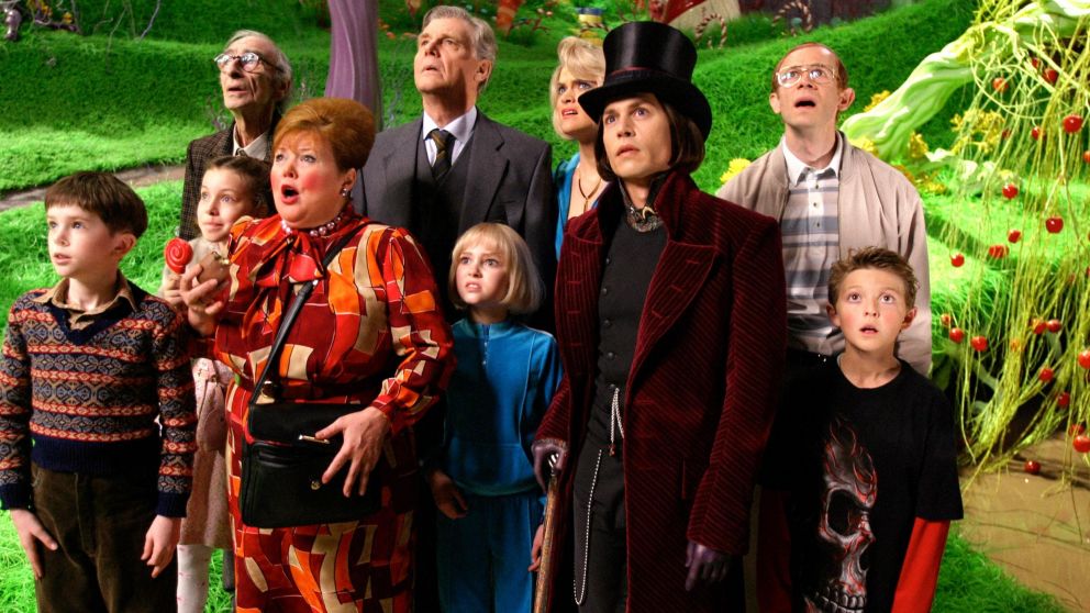 Charlie y la fábrica de chocolates, uno de los grandes éxitos de Tim Burton.