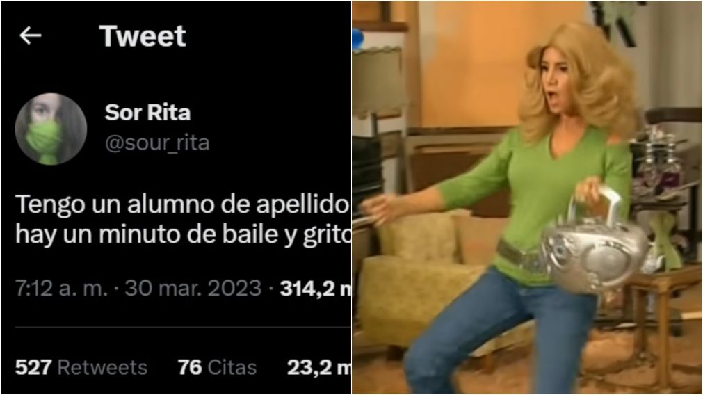 Docente toma lista y desencadena una lluvia de "bailes y gritos" cada vez que nombra a un alumno