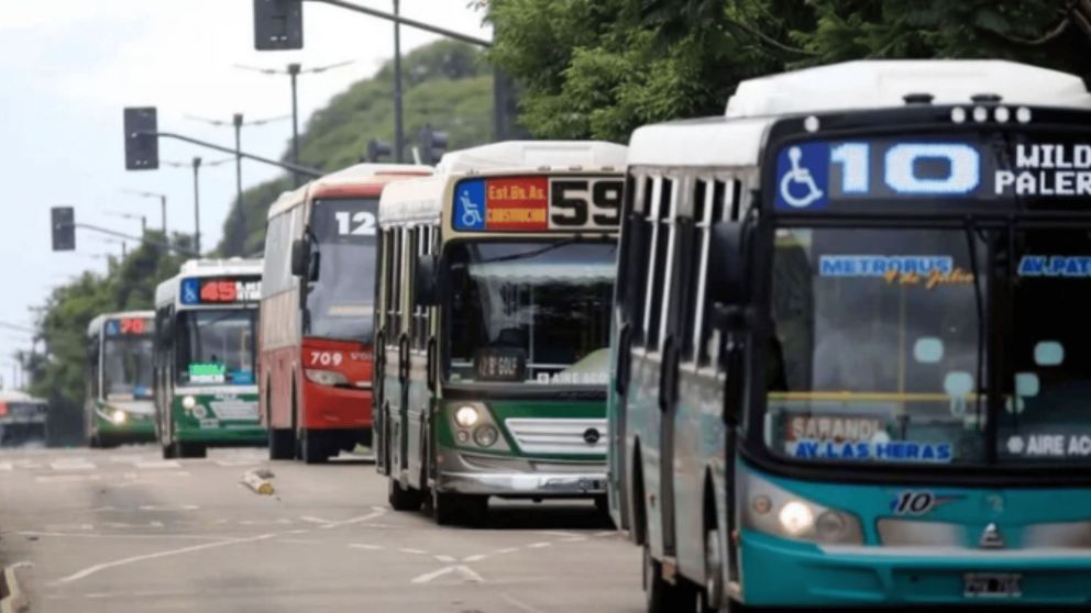 ¿Paro de colectivos? cómo será el servicio de transporte en los próximos días