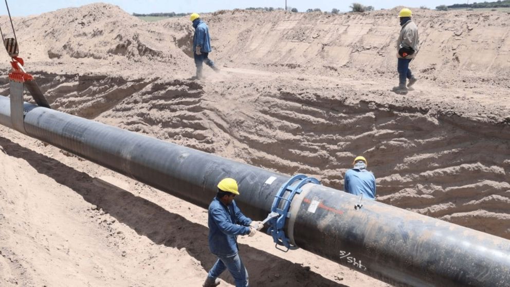 Finalizó la construcción de un tramo de 100 km del Gasoducto Norte (Imagen ilustrativa).