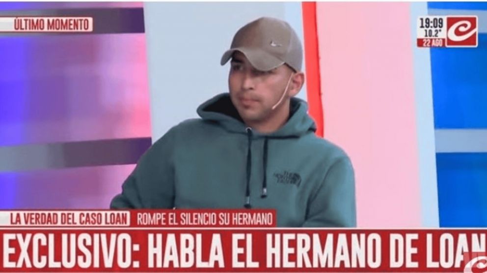 Rompe el silencio el hermano de Loan en Crónica.