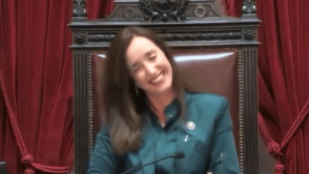 "Jamoncito, como le dice la Vicepresidenta": Jos� Mayans hizo re�r a Victoria Villarruel.