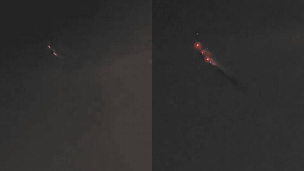 El extraño objeto apareció de repente en el cielo brasileño y estremeció a todos (Captura video).