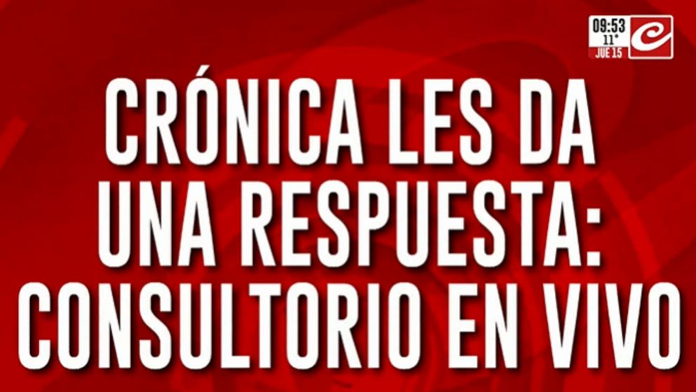 Consultorio en vivo: Crónica responde las preguntas de todos los jubilados