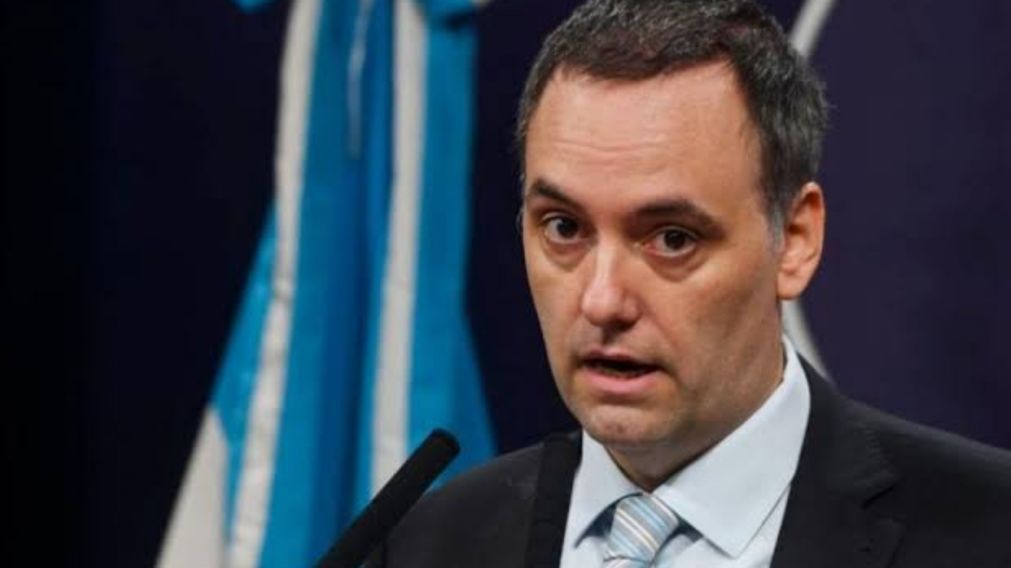 Manuel Adorni, vocero presidencial.