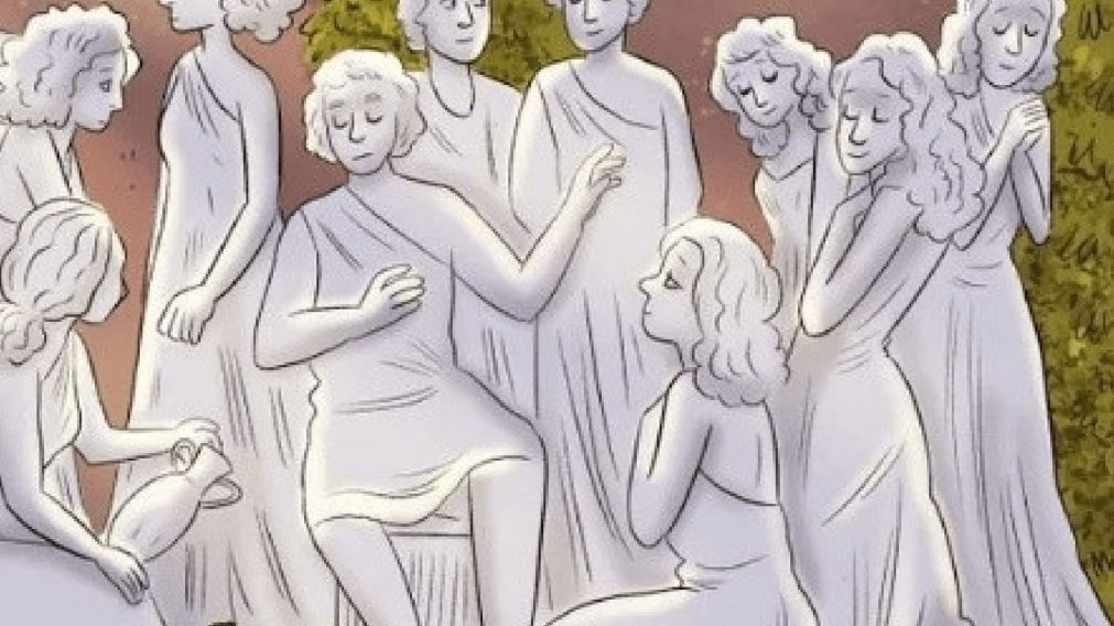 Solo un genio puede encontrar al impostor entre las estatuas griegas en menos de 15 segundos
