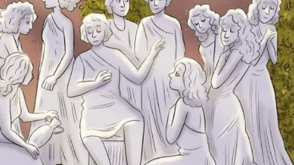 Solo un genio puede encontrar al impostor entre las estatuas griegas en menos de 15 segundos