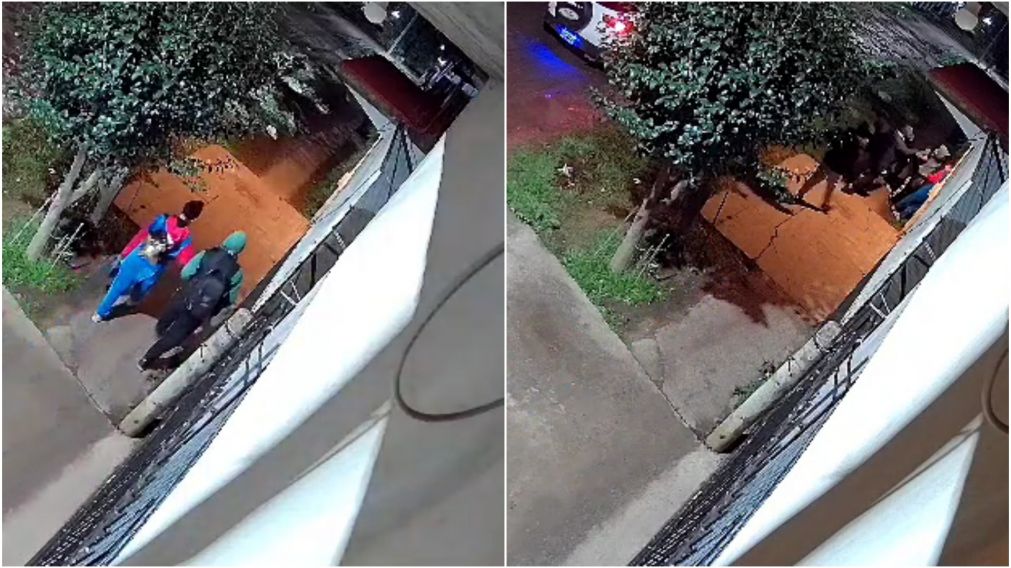 Los delincuentes escaparon a toda velocidad del lugar del ataque.