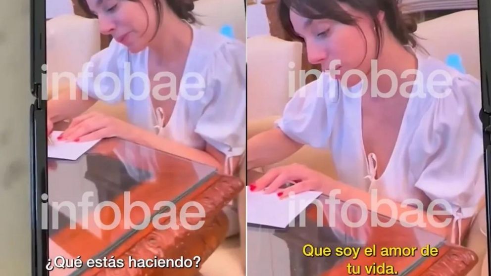 Nuevo video de Tamara Pettinato con Alberto Fernández.