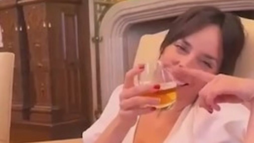 Tamara Pettinato ingresó varias veces a la Casa Rosada y Olivos (Captura de video).