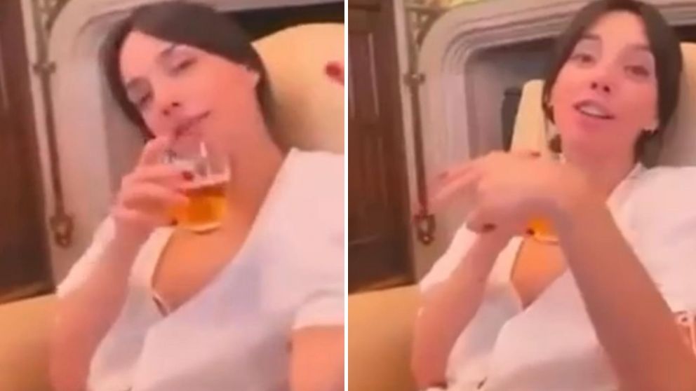 Difunden video de Alberto Fern�ndez con Tamara Pettinato.