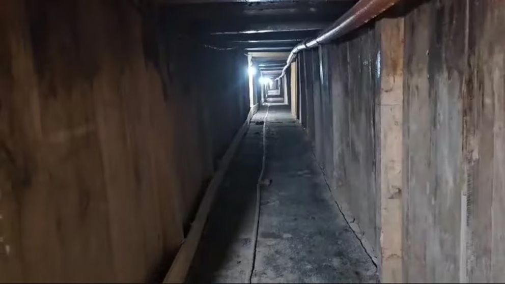 Los ladrones que cavaron un túnel de 150 metros bajo la calle Chacabuco en San Isidro.