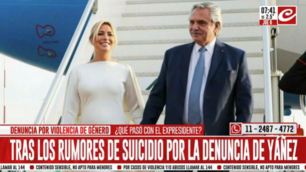 Denuncia por violencia de género: ¿Alberto Fernández amenazó con quitarse la vida?