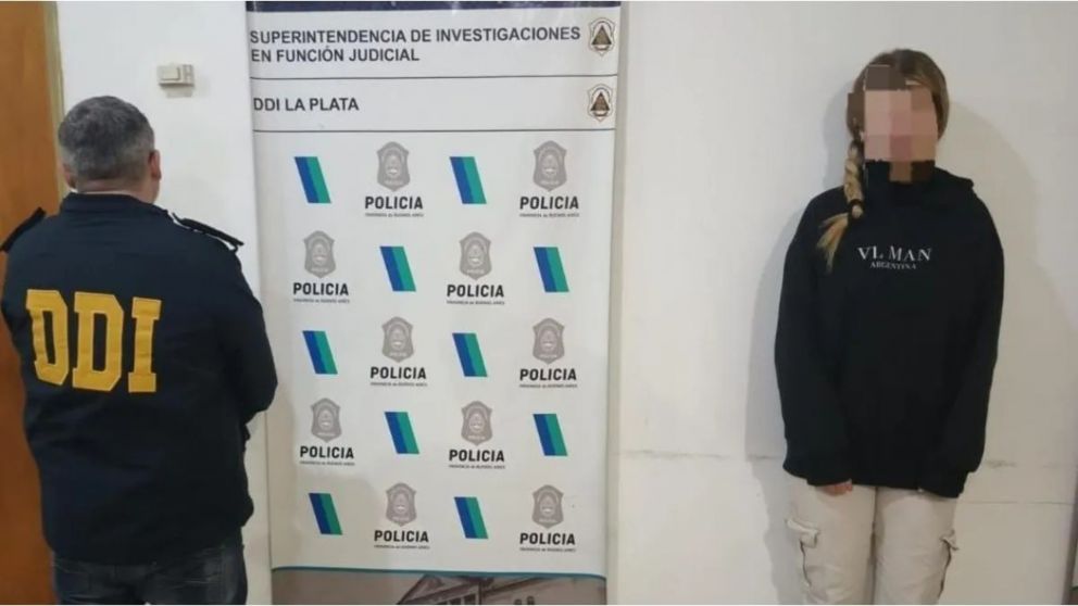 Felicitas Alvite, más conocida como "La Toretto", en el pabellón de mujeres de la Alcaidía N° 3 de Melchor Romero.