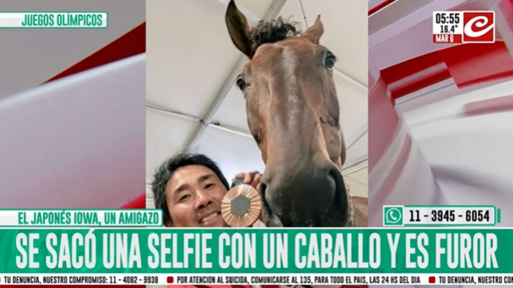 La selfie que es furor en los Juegos Olímpicos de París