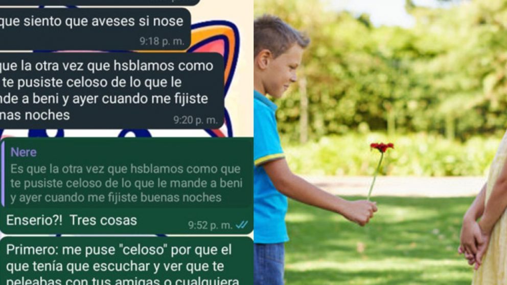 La inesperada respuesta de un nene a su "enamorada"