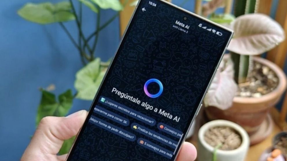 Meta lanzó la herramienta de inteligencia artificial en la aplicación WhatsApp.
