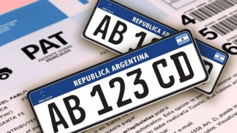El Gobierno implementaría una patente de auto de por vida (Imagen NA).