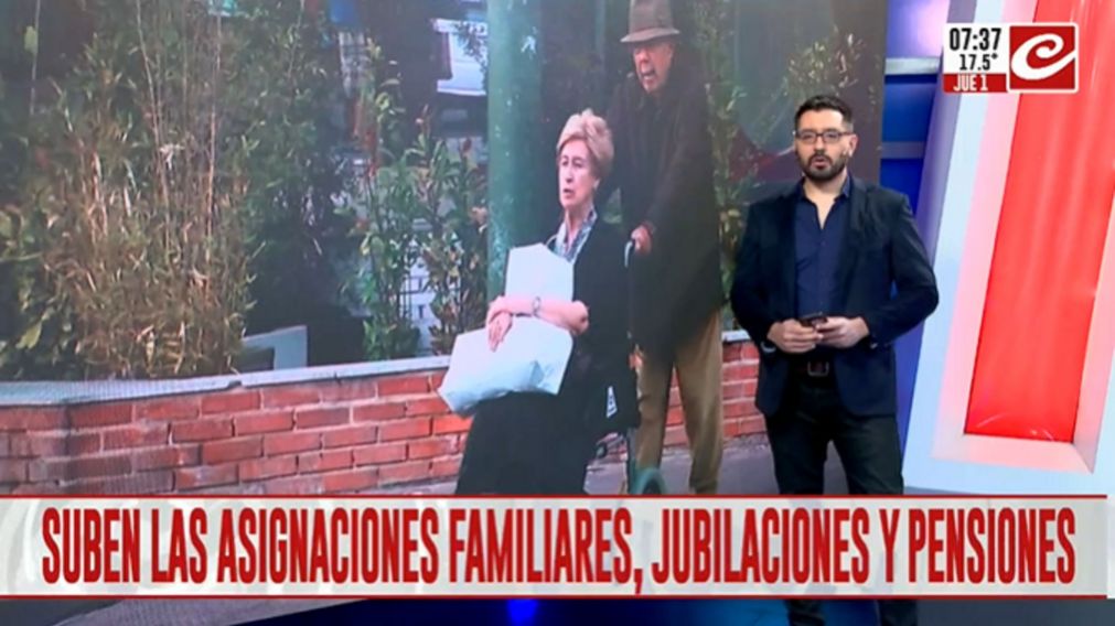 Aumentan jubilaciones, pensiones y asignaciones familiares