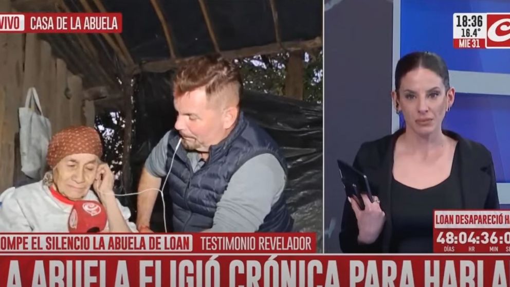 Catalina, la abuela de Loan, habló con Crónica.