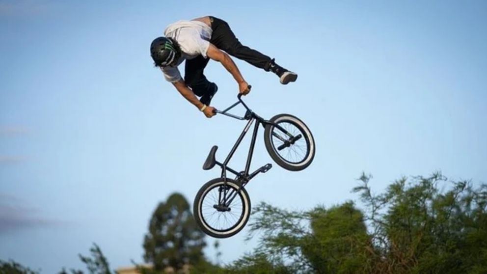 José “Maligno" Torres tuvo sus inicios en las pistas de BMX de Córdoba.