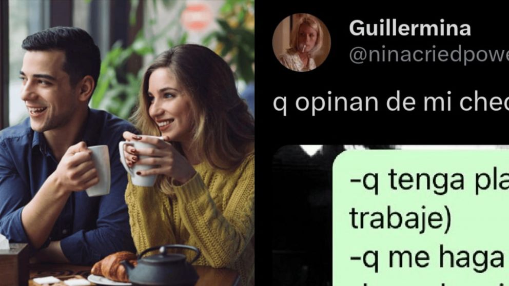 Hizo una lista de los requisitos que le pedía a un hombre para salir con ella y sorprendió a todos (X/@ninacriedpower)