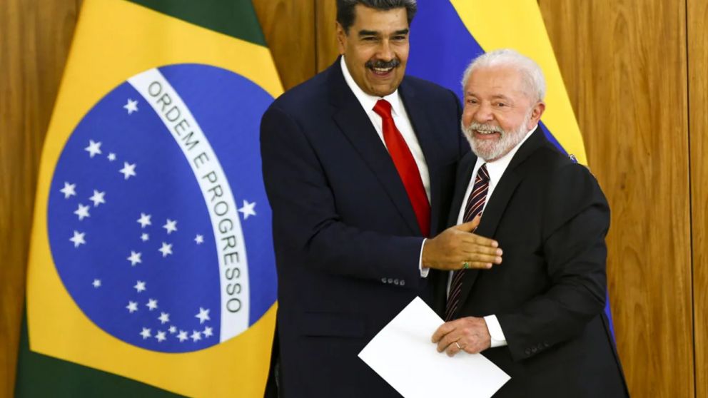 Lula da Silva, junto a Nicolás Maduro, en una reunión mantenida tiempo atrás.