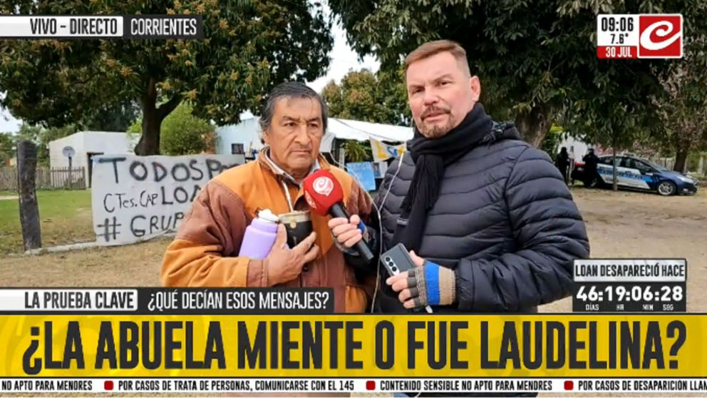 El padre de Loan Danilo Pe�a en exclusiva con Cr�nica.