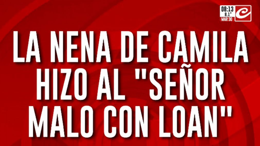 Caso Loan: ¿quién es el "señor malo" que dibujó la hija de Camila?