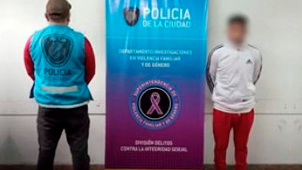 El imputado fue detenido en pleno centro porte�o.