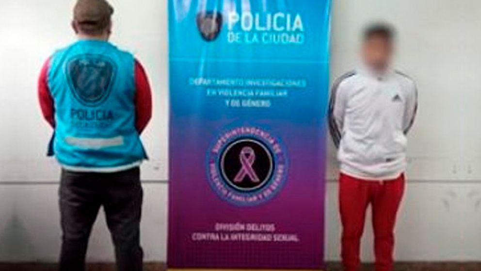 El imputado fue detenido en pleno centro porte�o.