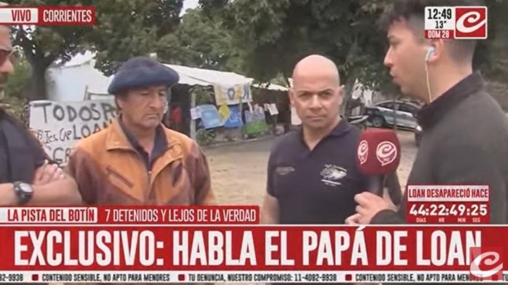 José Peña, papá de Loan, habló con Crónica.