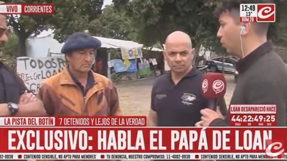 José Peña, papá de Loan, habló con Crónica.