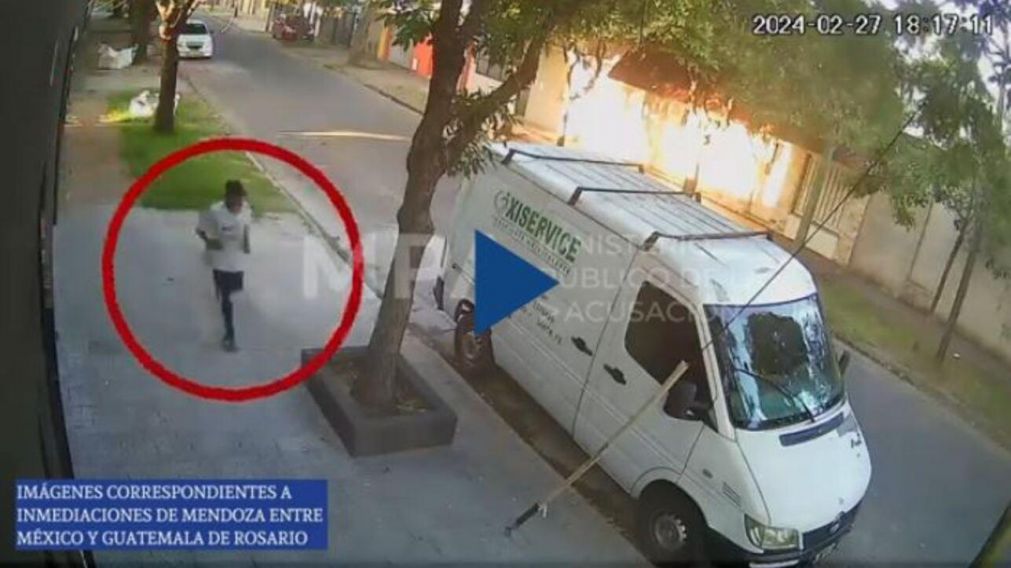 El crimen del colectivero en Rosario ocurrió el pasado 7 de marzo (Captura de video).