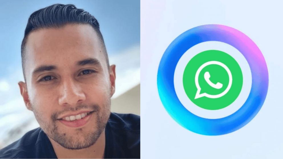 A falta de novia, el chico aprovechó la nueva IA de WhatsApp para "crearse" una (Captura X/Archivo).