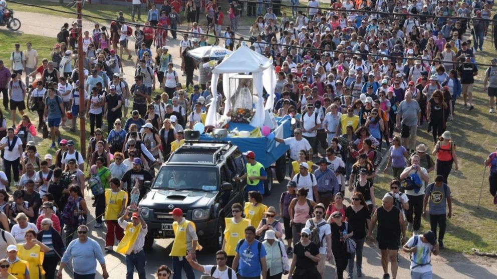 Desde el Gobierno le recomiendan a los fieles que durante la caminata circulen por los caminos habilitados.