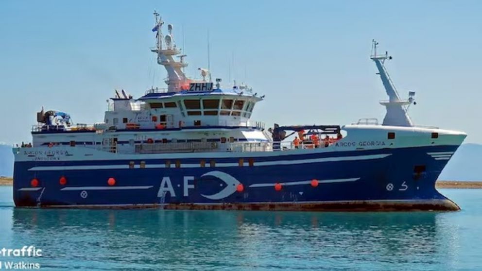 Se hundió un pesquero cerca de las Islas Malvinas: hay al menos ocho muertos (Imagen EFE).