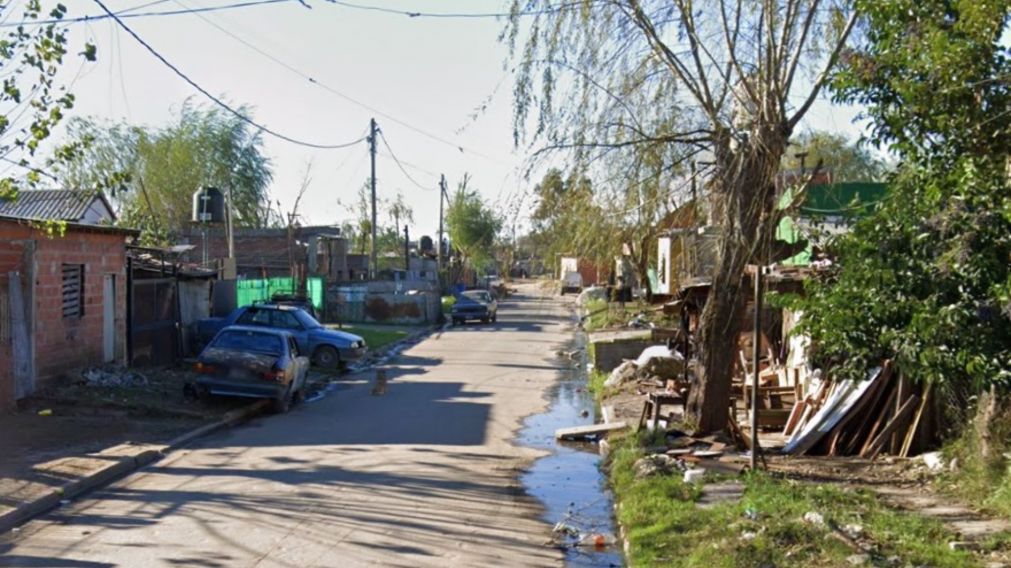 En este vecindario sucedi� el homicidio a disparos del ex recluso.