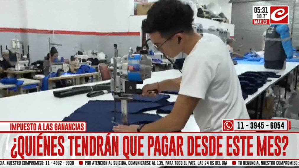 Impuesto a las Ganancias: �qui�nes comienzan a pagarlo este mes?