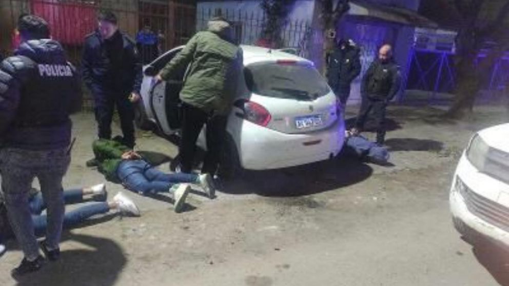 Los presuntos delincuentes quedaron tras las rejas.