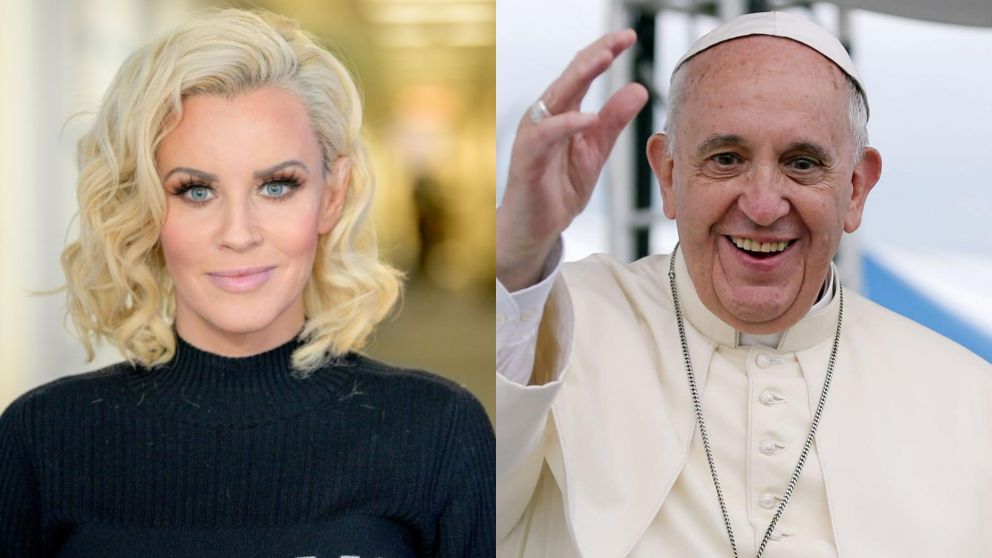 Jenny McCarthy comentó un momento particular relacionado con el Papa Francisco.
