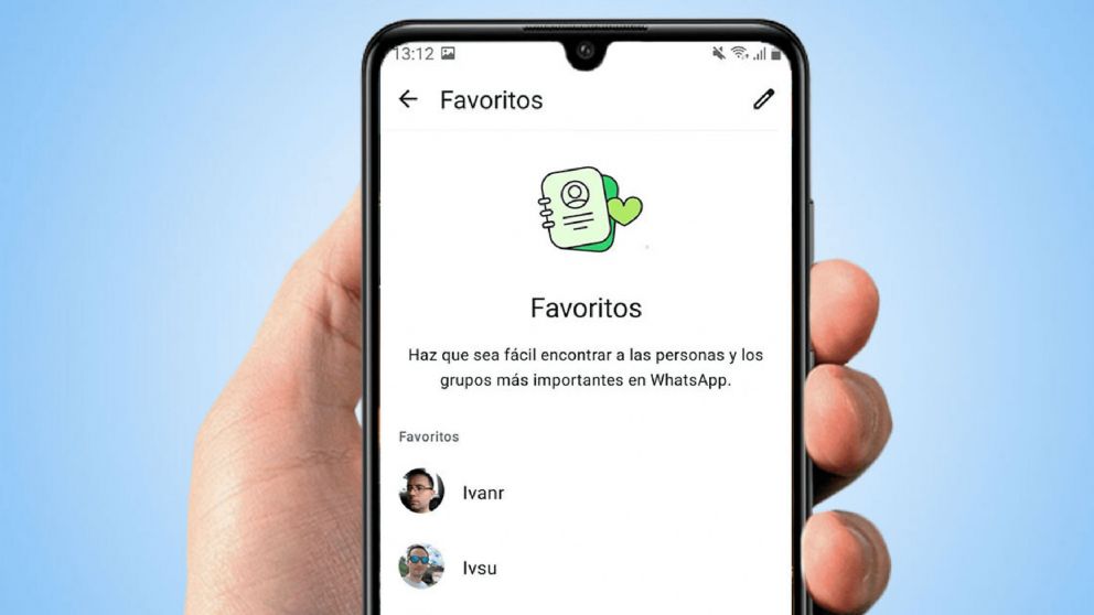 La nueva función "Favoritos" de WhatsApp que te permitirá destacar a tus contactos predilectos (Imagen ilustrativa)