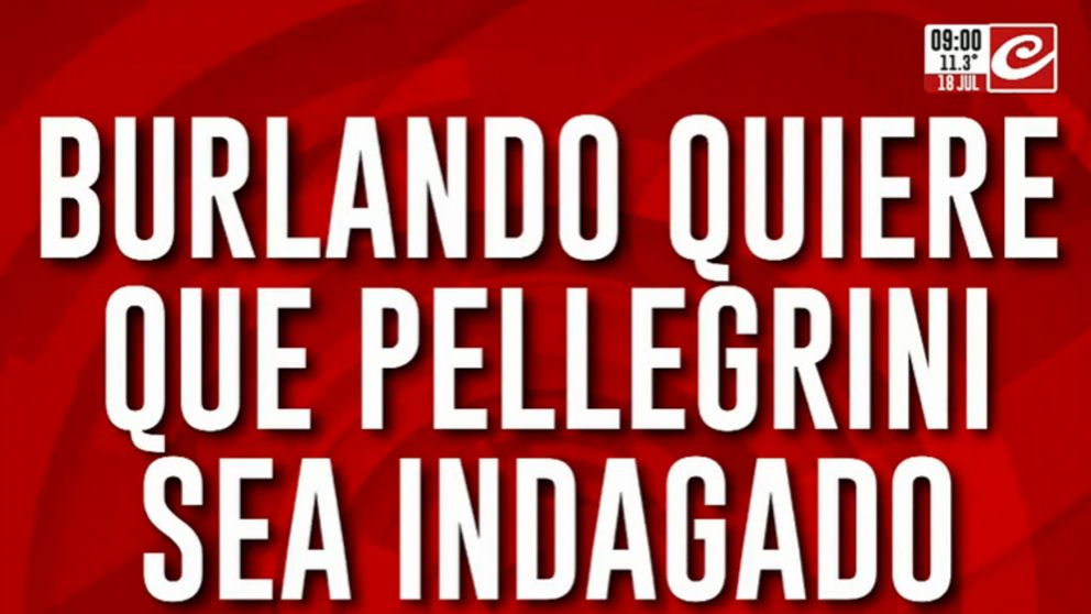 Caso Loan: Fernando Burlando quiere que el senador Pellegrini sea indagado