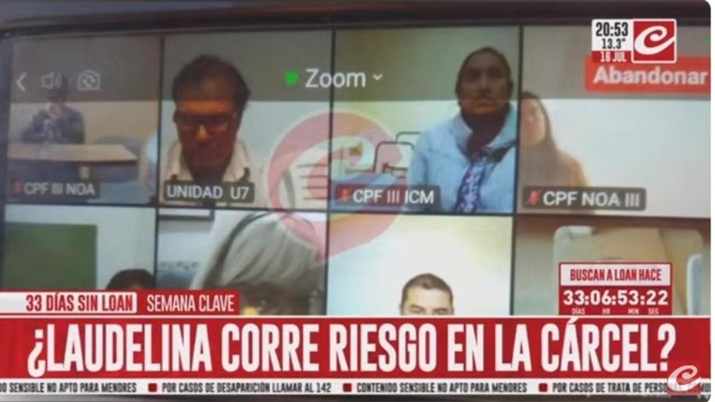 Se adelantó la declaración de Laudelina, la tía de Loan.
