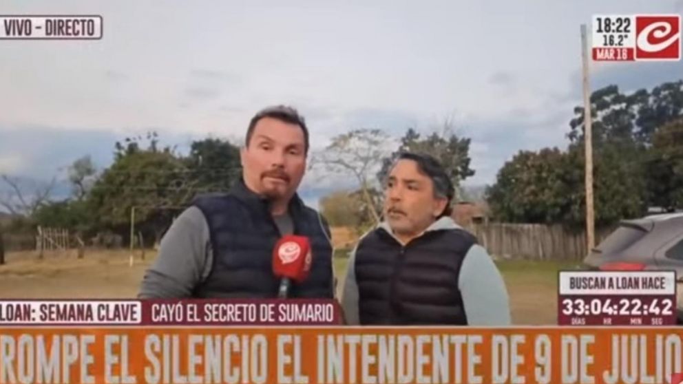 El intendente de 9 de Julio, Hugo Sebastián Ynsaurralde, habló con Crónica.