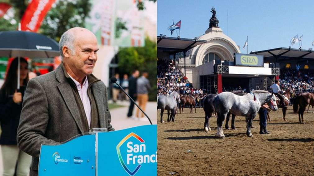 Sergio Iraeta estará presente en una actividad de la Exposición Rural.